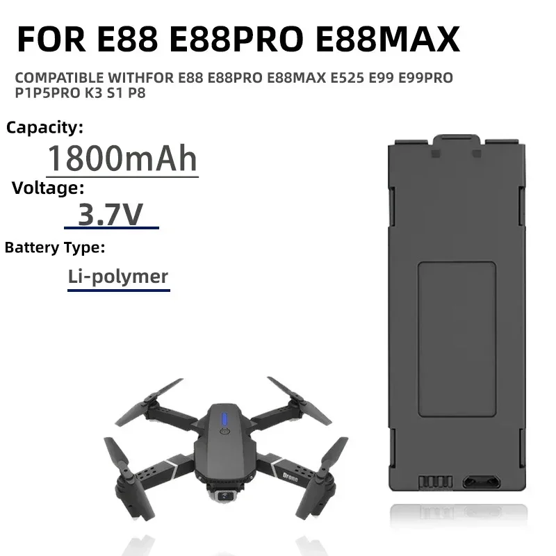 1-10pcs E99 Pro Drone Battery  - đánh giá và giá Eachine Drone E58