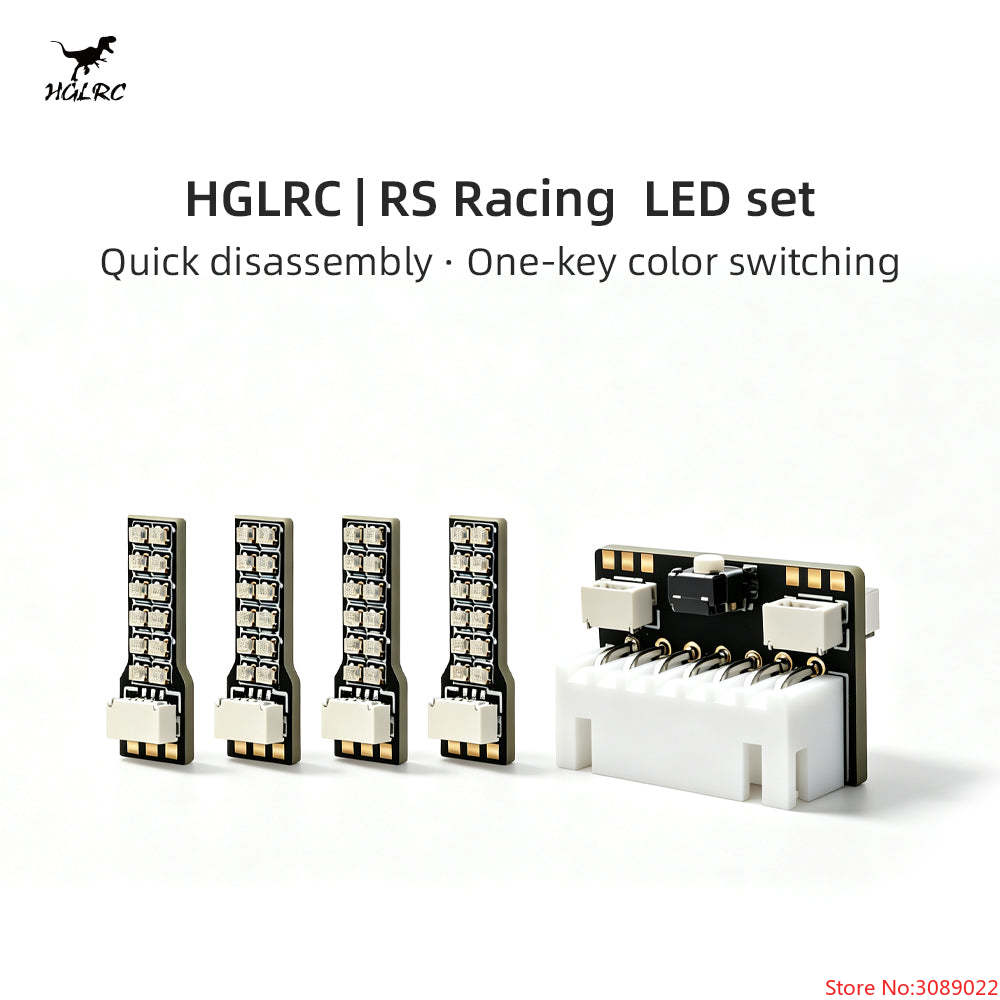 HGLRC RS Racing LED 4pcs 2812  - đánh giá và giá Drone Kit Plug And Play