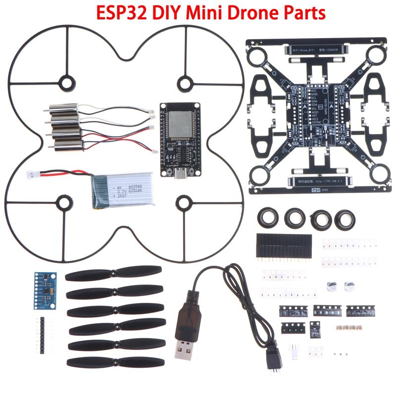 E1 ESP32 Open‑Source Mini Dron - đánh giá và giá Drone Kit Parts Included